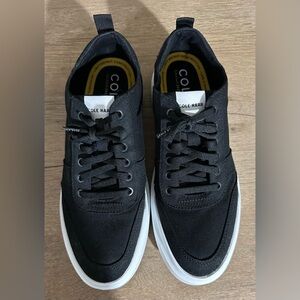 Cole Haan Men’s GrandPro Rally Black Canvas Sneakers Size 8.5